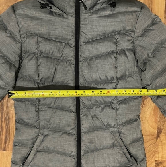 Under Armour Womens Grey Puffer Jacket Long Winter Coat XS - Picture 10 of 10